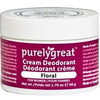 Purelygreat Cream Deodorant - Floral 50g