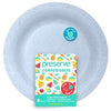Preserve by Recycline Compostables Large Plates 8ct Blue 8 plates