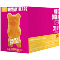 SmartSweets Gummy Bears Fruity 12 x 50g