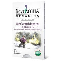 Nova Scotia Organics Men's Multivitamins & Minerals 14 caplets