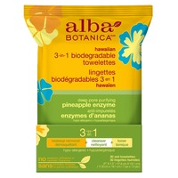 Alba Botanica Hawaiian 3-in-1 clean towelettes 30 wipes