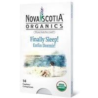 Nova Scotia Organics Finally Sleep! blister pack 14 caplets