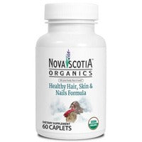 Nova Scotia Organics Healthy Hair, Skin & Nails 60 caplets