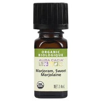 Aura Cacia Sweet Marjoram Oil Organic 7.4ml