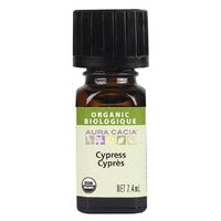 Aura Cacia Cypress Oil Organic 7.4ml