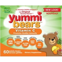 Hero Nutritionals Yummi Bears Vitamin C 60 Count