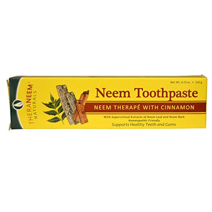 TheraNeem Cinnamon Toothpaste 4 oz