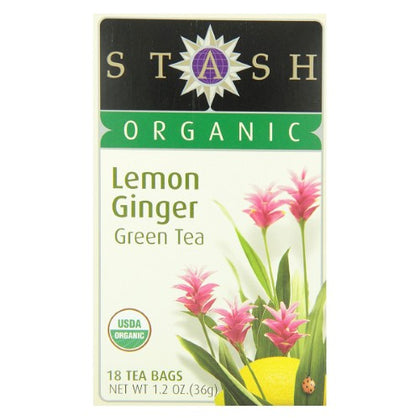 Sale Org Lemon Ginger Green 18bg
