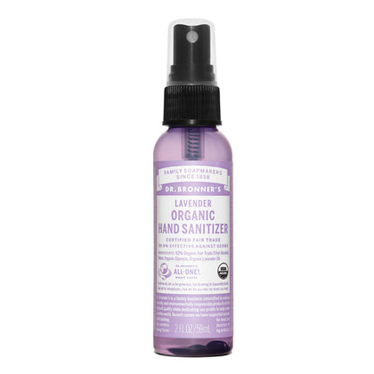 Dr. Bronner's Magic Soap Hand Sanitizer Lavender 59ml