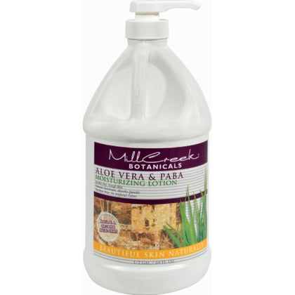 Mill Creek Aloe Vera & Paba Lotion 1/2 gal 1.89 L