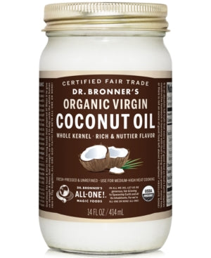Dr. Bronner's Magic Soap Whole Kernal Virgin Coconut Oil 414 ml