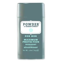 Herban Cowboy Powder Deodorant for Her 2.8 oz