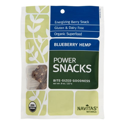 Navitas Organics Power Snacks Blueberry Hemp 227G