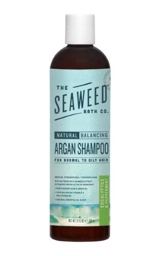 The Seaweed Bath Argan Shampoo Balancing Euc. Mint. 354 ml