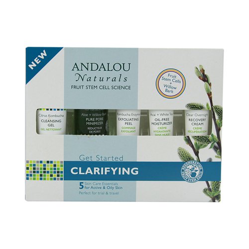 Andalou Naturals Clear Skin Get Started Kit 5 pcs