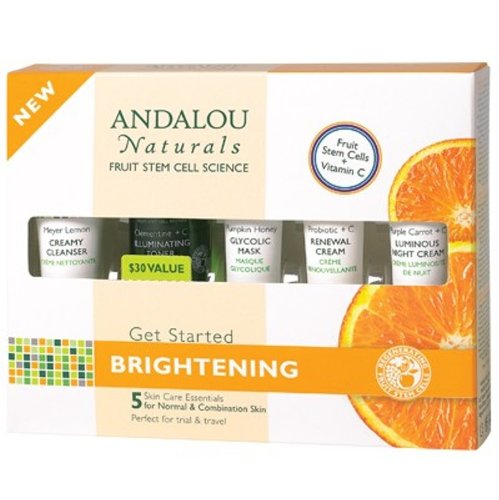 Andalou Naturals Brightening Get Started Kit 5 pcs