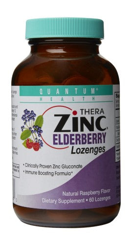 Quantum Thera Zinc Elderberry Lozenges 60ct