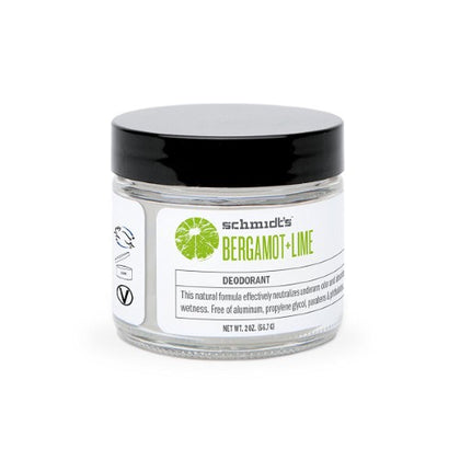 Schmidt’s Naturals Bergamot + Lime Deodorant 2 oz.
