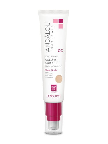 Andalou Naturals 1000 Roses CC Sheer Nude SPF 30 58 ml