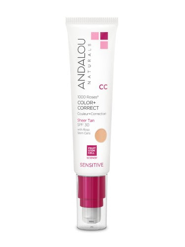 Andalou Naturals 1000 Roses CC Sheer Tan SPF30 58 ml