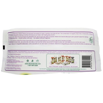Aleva Naturals Bamboo Baby Wipes 80 pk 80 pk