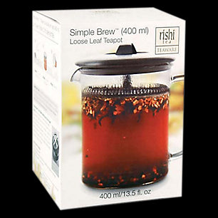 Rishi Tea Pitcher Simple Brew Glss, 400ml