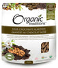 Organic Traditions Almonds, Dark Chocolate 227g