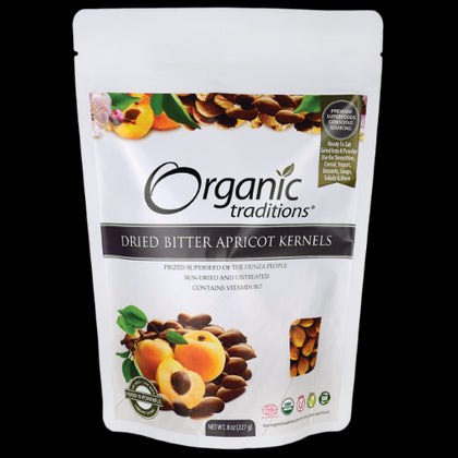 Organic Traditions Bitter Apricot Kernels 227g