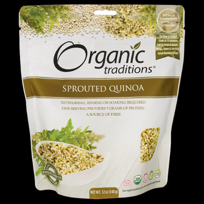 Organic Traditions Sprouted Quinoa 340g
