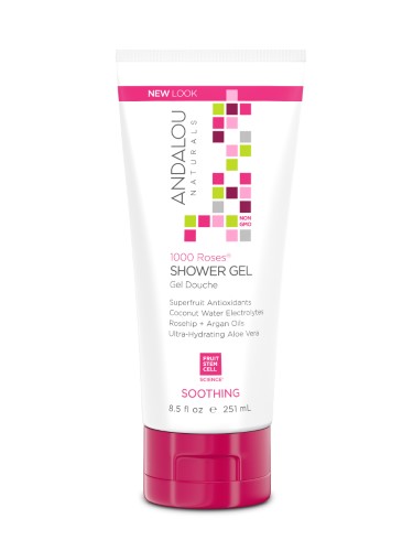 Andalou Naturals 1000 Roses Soothing Shower Gel 251 ml
