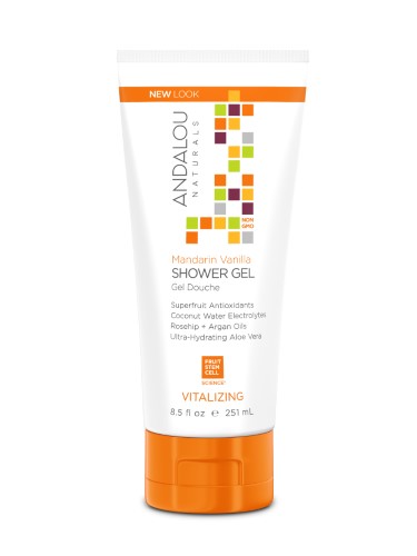 Andalou Naturals Mandarin Van Vitalizing Shower Gel 251ml