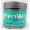 PiperWai Activated Charcoal Deodorant - Jar 2 oz