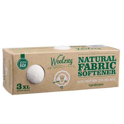 Woolzies Wool Dryer Balls - For Small Loads 3 Pack