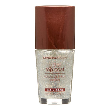 Mineral Fusion Nail Polish Glitter Top Coat 0.33oz
