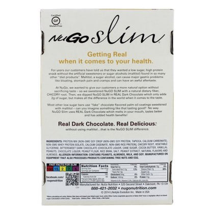 NuGo Nutrition To Go Roasted Peanut 12 x 45g