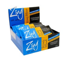 Zing Bars Chocolate Coconut 12 x 50g