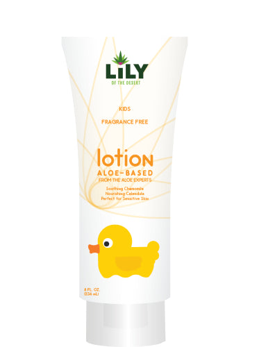 Lily Of The Desert Fragrance Free Lotion-Kids 8 fl. oz.