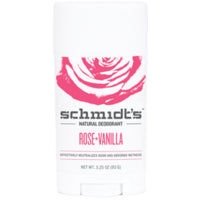 Schmidt’s Naturals Rose + Vanilla Deodorant 3.25 oz