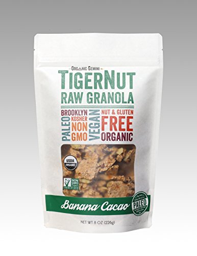 Organic Gemini TigerNut Granola - Banana Cacao 8oz