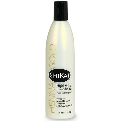 Shikai Henna Gold Highlighting Conditioner 355 ml