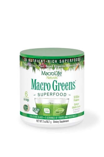 MacroLife Naturals Macro Greens trial size 56.7g