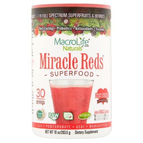 MacroLife Naturals Miracle Reds canister 283.5g