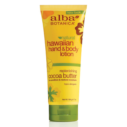 Alba Botanica Cocoa Butter Hand & Body Lotion 207 ml