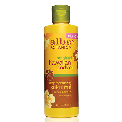 Alba Botanica Kukui Nut Body Oil 250 ml