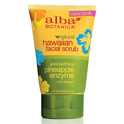 Alba Botanica Pineapple Enzyme Facial Scrub 113 g