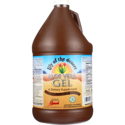 Lily Of The Desert Aloe Vera Gel - Plastic 128oz/3.8L