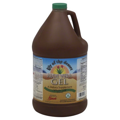 Lily Of The Desert Aloe Vera Gel Whole Leaf - Plastic 128 oz