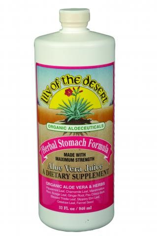 Lily Of The Desert Aloe Gel Stomach Formula - Plastic 946 ml