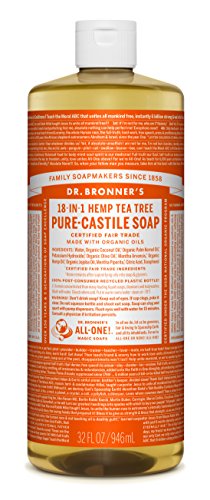 Dr. Bronner's Magic Soap Tea Tree Pure-Castile Liquid Soap 32oz / 946ml