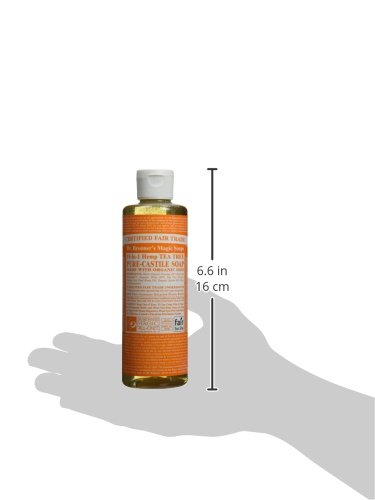 Dr. Bronner's Magic Soap Tea Tree Pure-Castile Liquid Soap 8oz / 237 ml
